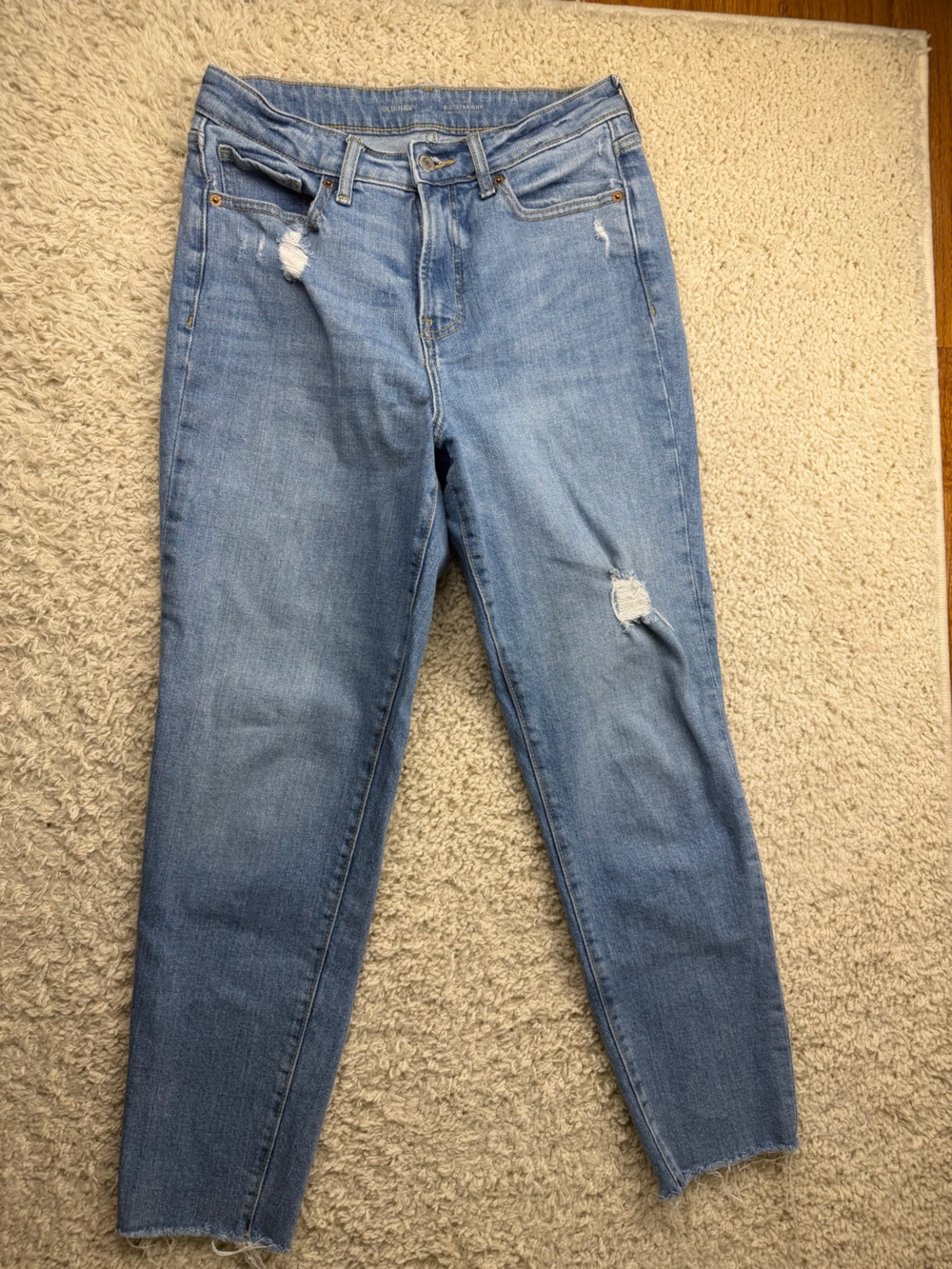 WMNS 6 Old Navy High Rise OG Straight Jeans